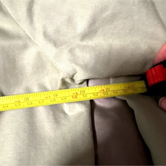 Faded Glory Originals Womens Sage Green Blazer Jacket Size 14 Cotton Missy - Picture 6 of 7